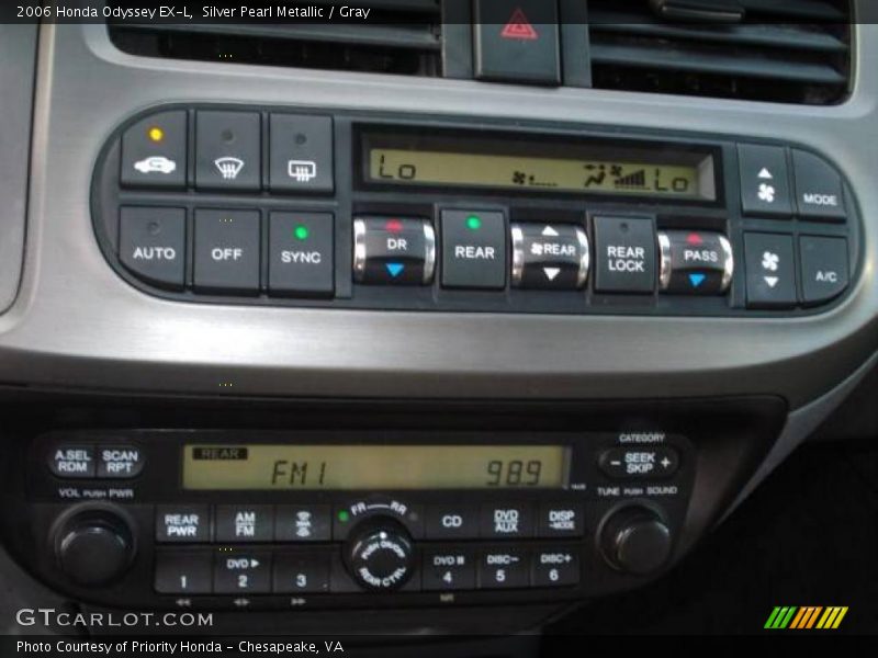 Silver Pearl Metallic / Gray 2006 Honda Odyssey EX-L