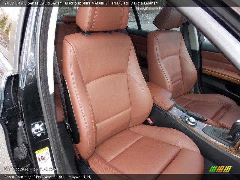 Front Seat of 2007 3 Series 335xi Sedan