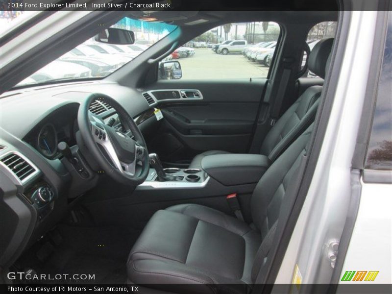  2014 Explorer Limited Charcoal Black Interior