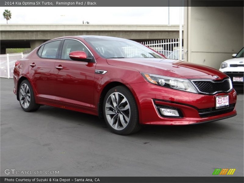 Remington Red / Black 2014 Kia Optima SX Turbo