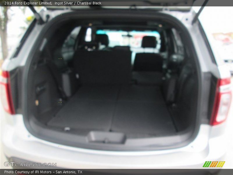 Ingot Silver / Charcoal Black 2014 Ford Explorer Limited