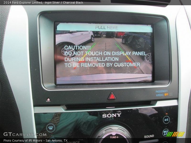 Ingot Silver / Charcoal Black 2014 Ford Explorer Limited