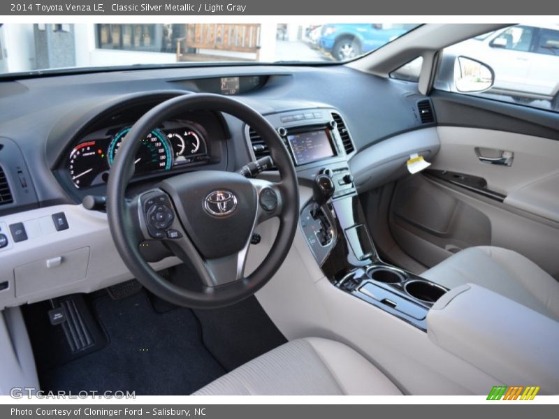 Classic Silver Metallic / Light Gray 2014 Toyota Venza LE