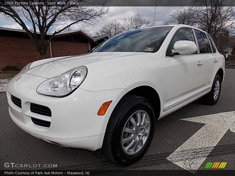 Sand White / Black 2005 Porsche Cayenne