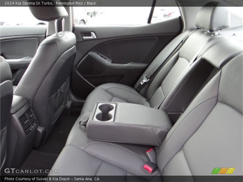 Remington Red / Black 2014 Kia Optima SX Turbo