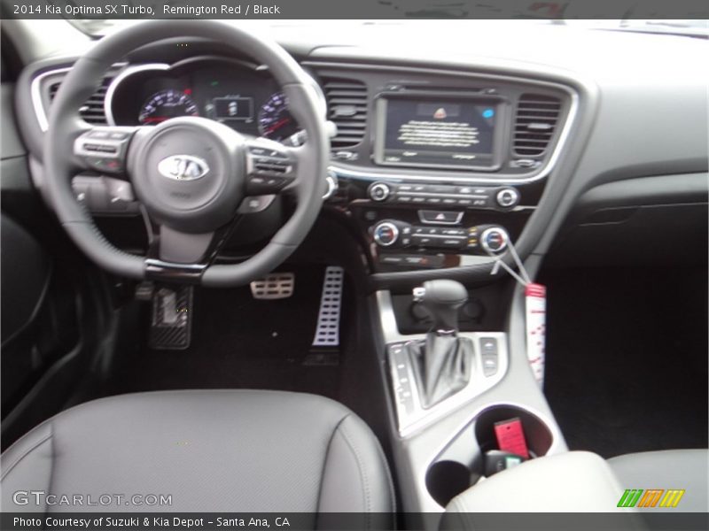 Remington Red / Black 2014 Kia Optima SX Turbo
