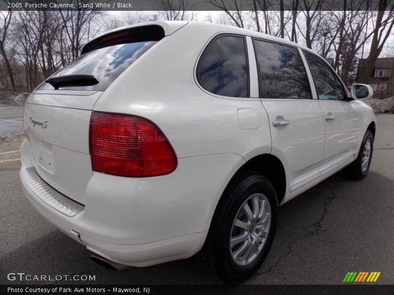 Sand White / Black 2005 Porsche Cayenne