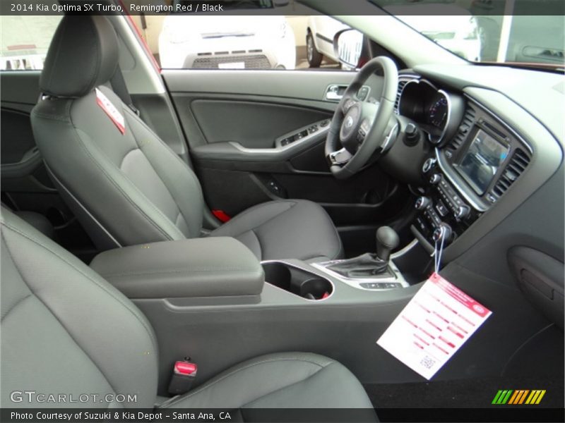 Remington Red / Black 2014 Kia Optima SX Turbo