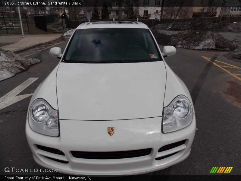 Sand White / Black 2005 Porsche Cayenne