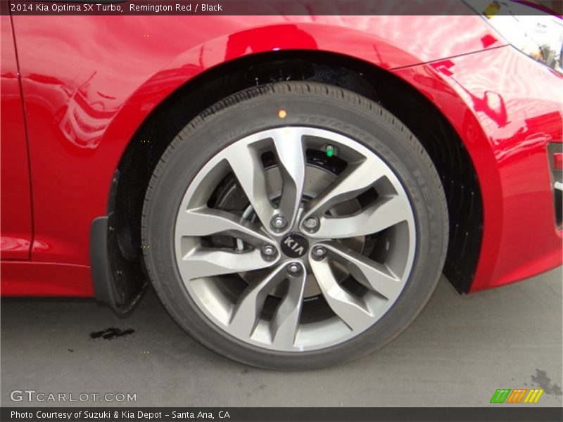Remington Red / Black 2014 Kia Optima SX Turbo