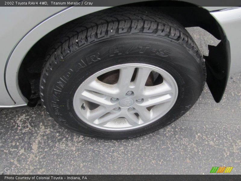 Titanium Metallic / Gray 2002 Toyota RAV4 4WD