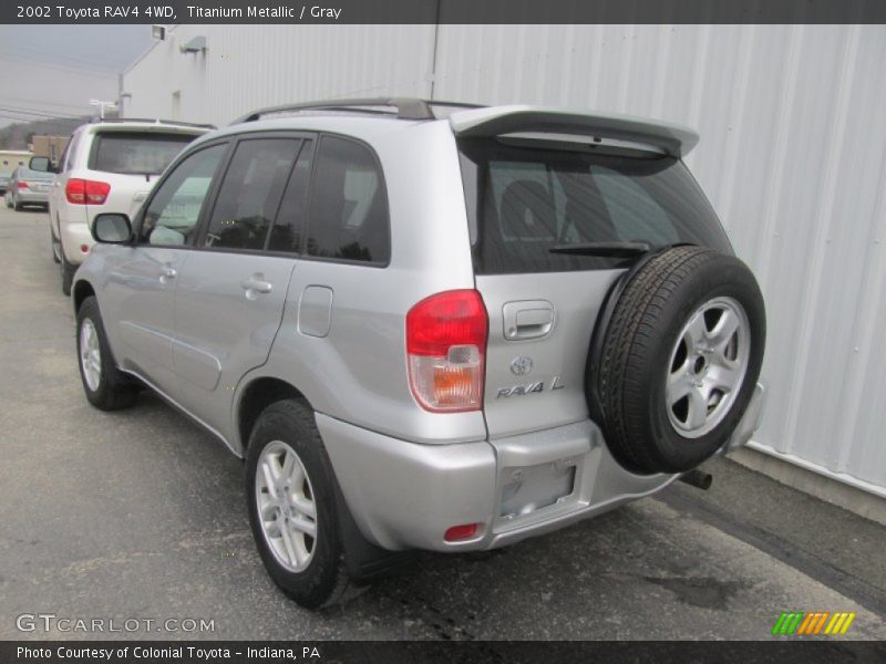 Titanium Metallic / Gray 2002 Toyota RAV4 4WD