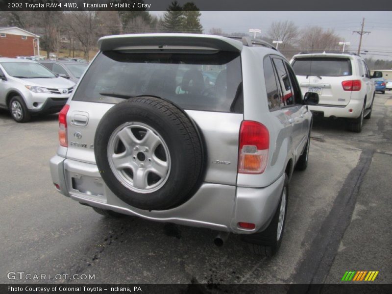 Titanium Metallic / Gray 2002 Toyota RAV4 4WD