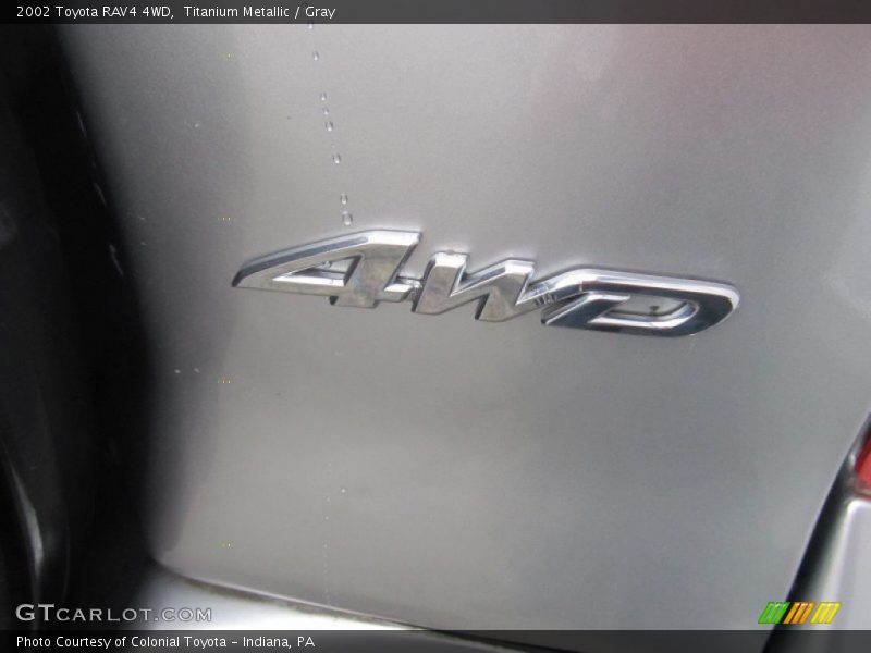 Titanium Metallic / Gray 2002 Toyota RAV4 4WD
