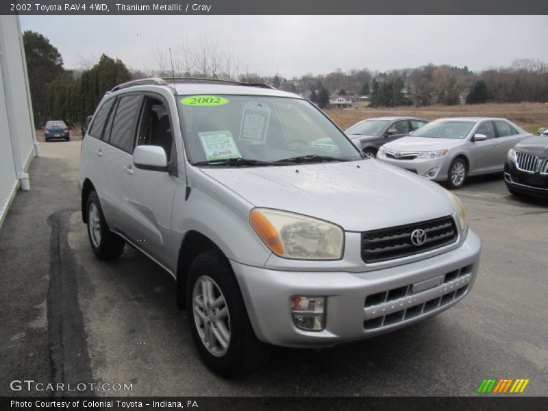Titanium Metallic / Gray 2002 Toyota RAV4 4WD