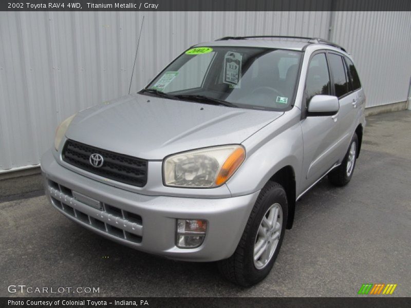 Titanium Metallic / Gray 2002 Toyota RAV4 4WD