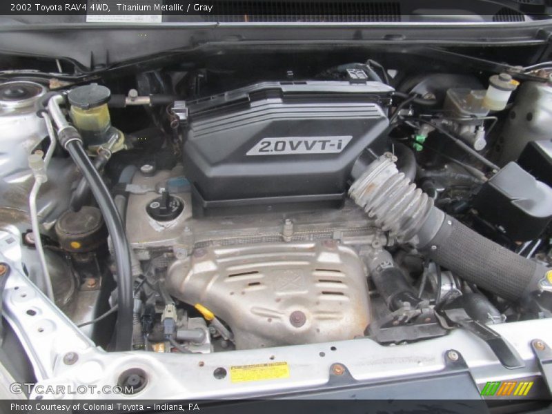 Titanium Metallic / Gray 2002 Toyota RAV4 4WD