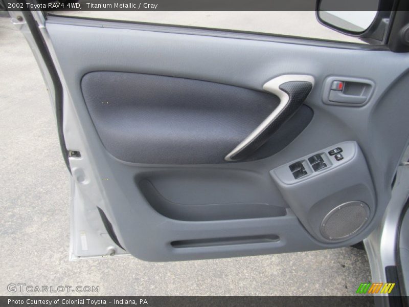 Titanium Metallic / Gray 2002 Toyota RAV4 4WD