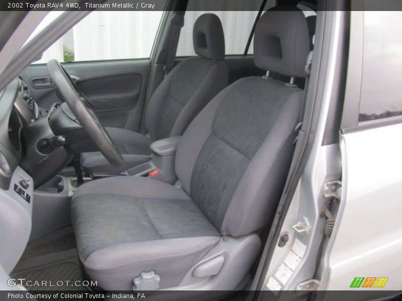 Titanium Metallic / Gray 2002 Toyota RAV4 4WD