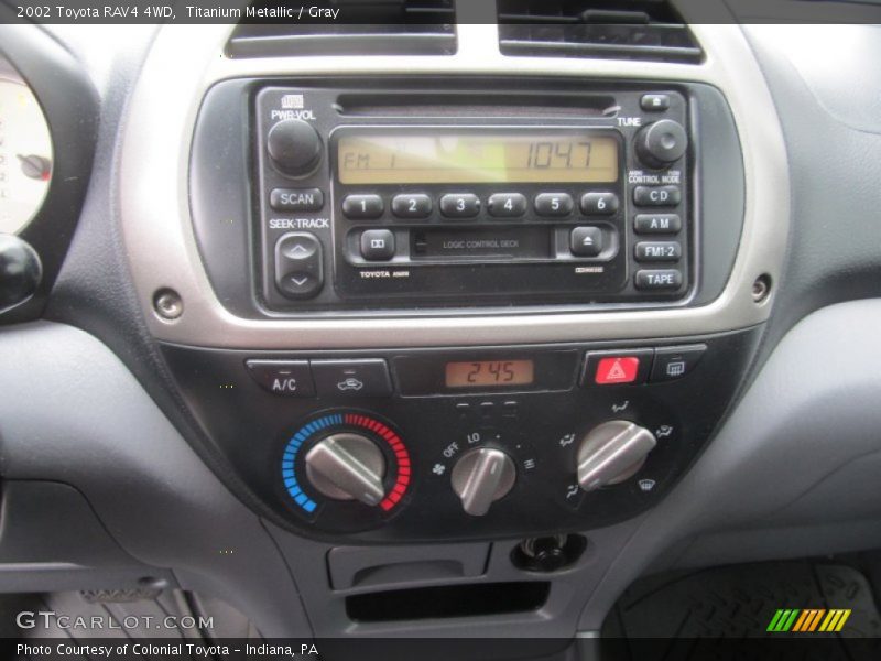 Titanium Metallic / Gray 2002 Toyota RAV4 4WD