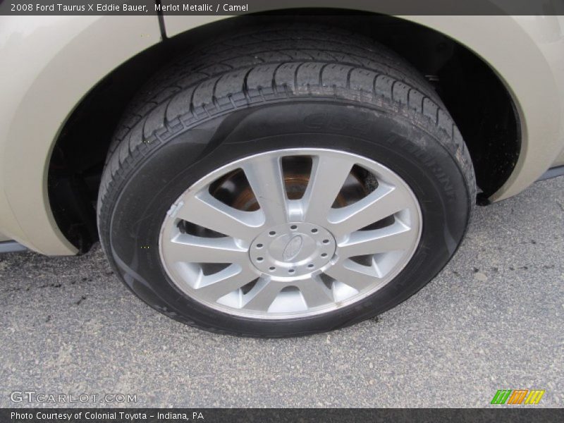 Merlot Metallic / Camel 2008 Ford Taurus X Eddie Bauer