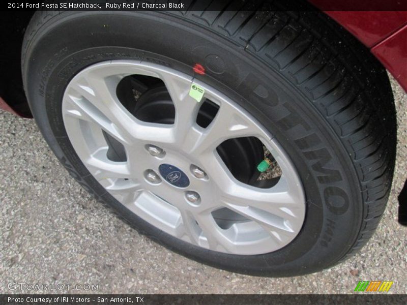 Ruby Red / Charcoal Black 2014 Ford Fiesta SE Hatchback