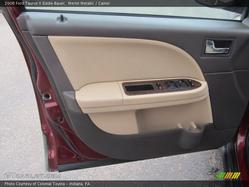 Merlot Metallic / Camel 2008 Ford Taurus X Eddie Bauer