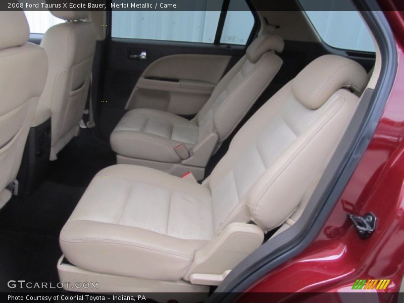 Merlot Metallic / Camel 2008 Ford Taurus X Eddie Bauer