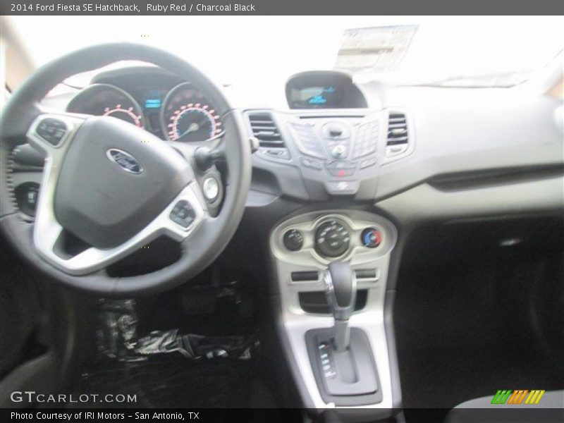 Ruby Red / Charcoal Black 2014 Ford Fiesta SE Hatchback