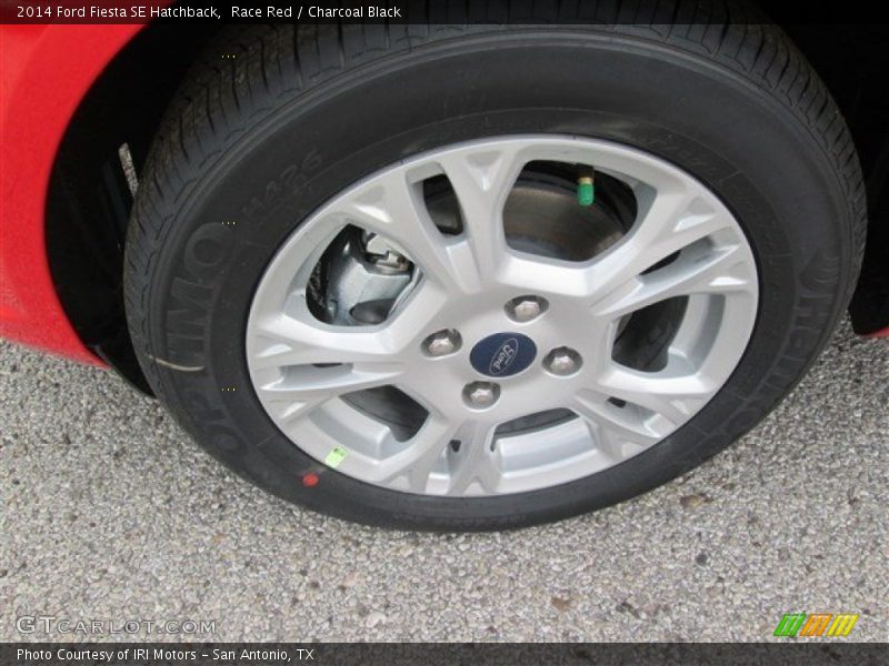 Race Red / Charcoal Black 2014 Ford Fiesta SE Hatchback