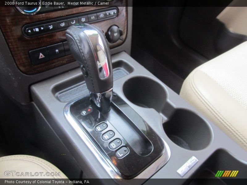 Merlot Metallic / Camel 2008 Ford Taurus X Eddie Bauer