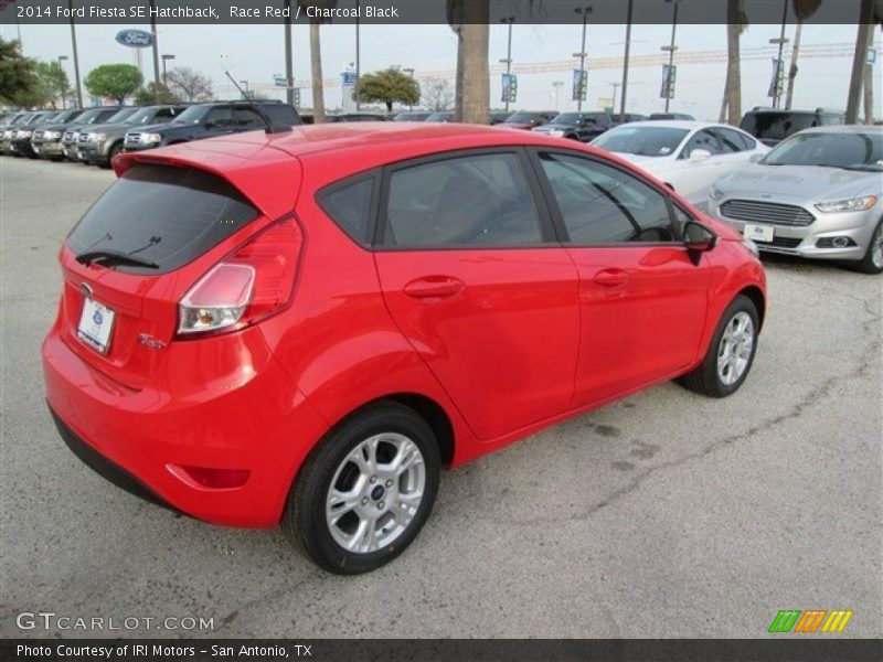 Race Red / Charcoal Black 2014 Ford Fiesta SE Hatchback