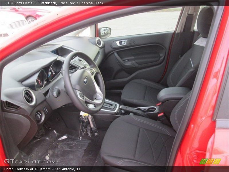 Race Red / Charcoal Black 2014 Ford Fiesta SE Hatchback
