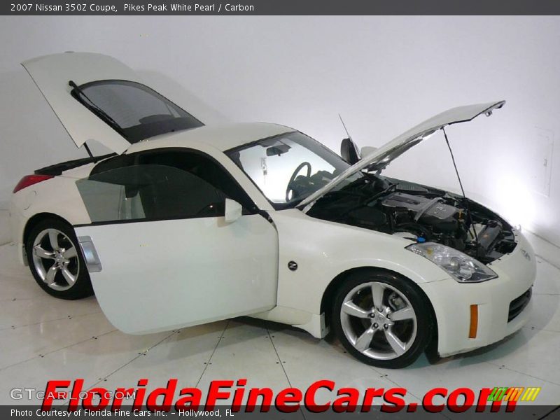 Pikes Peak White Pearl / Carbon 2007 Nissan 350Z Coupe