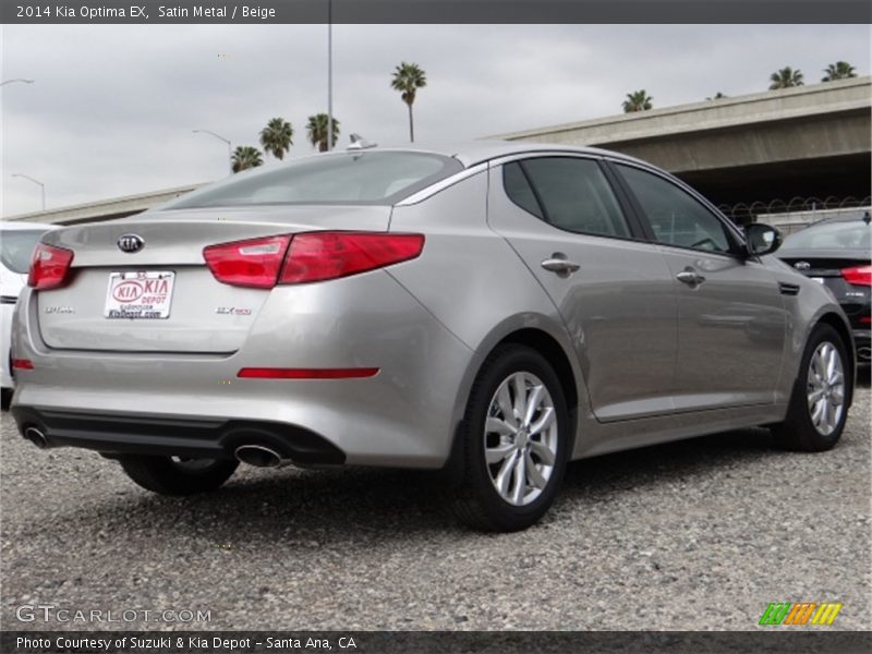 Satin Metal / Beige 2014 Kia Optima EX