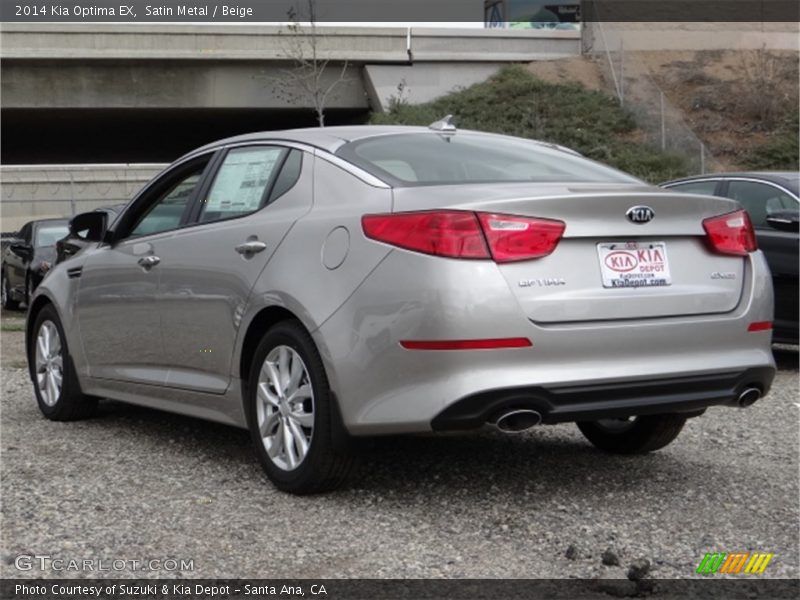 Satin Metal / Beige 2014 Kia Optima EX