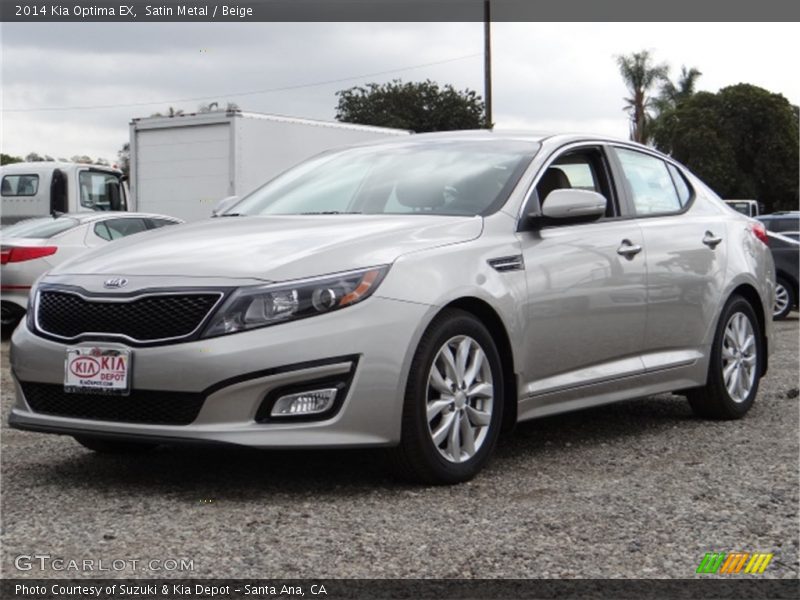 Satin Metal / Beige 2014 Kia Optima EX