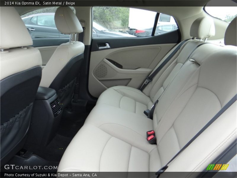 Satin Metal / Beige 2014 Kia Optima EX
