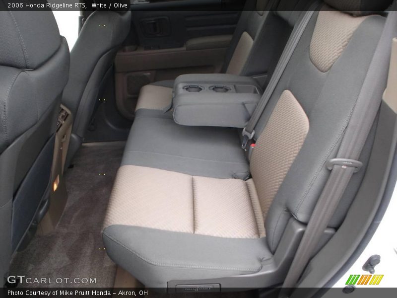 White / Olive 2006 Honda Ridgeline RTS