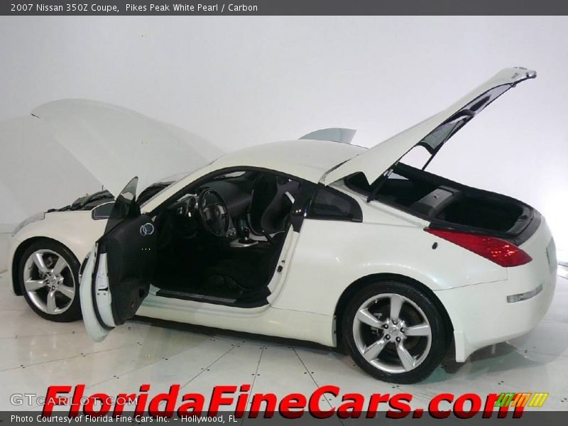 Pikes Peak White Pearl / Carbon 2007 Nissan 350Z Coupe