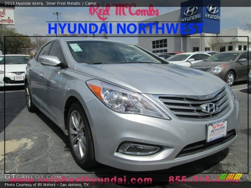 Silver Frost Metallic / Camel 2013 Hyundai Azera