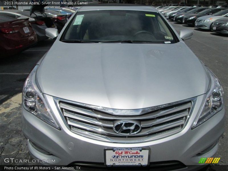 Silver Frost Metallic / Camel 2013 Hyundai Azera
