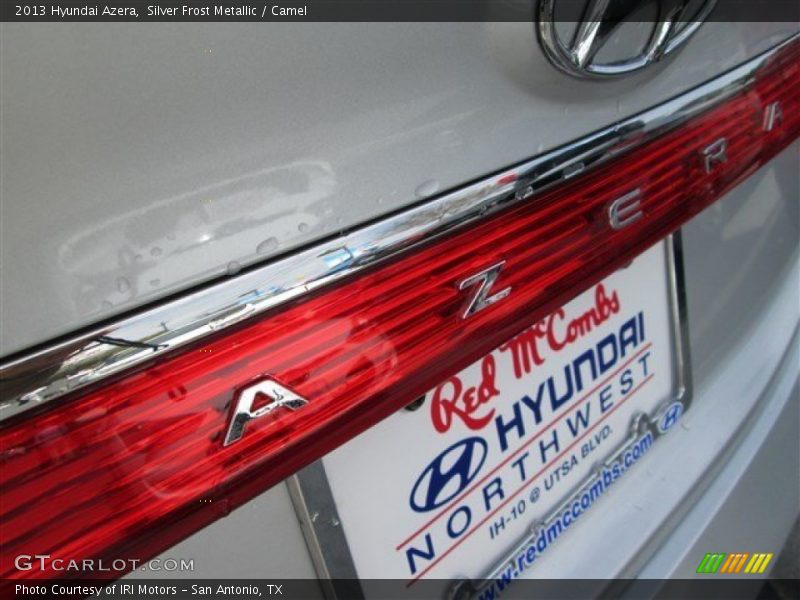 Silver Frost Metallic / Camel 2013 Hyundai Azera