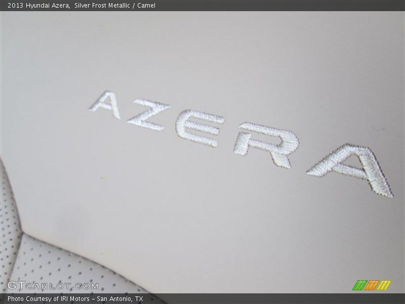 Silver Frost Metallic / Camel 2013 Hyundai Azera