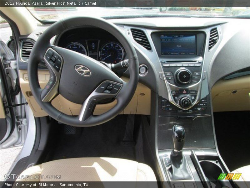 Silver Frost Metallic / Camel 2013 Hyundai Azera