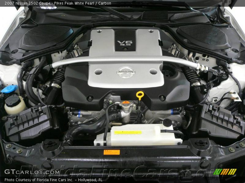 Pikes Peak White Pearl / Carbon 2007 Nissan 350Z Coupe