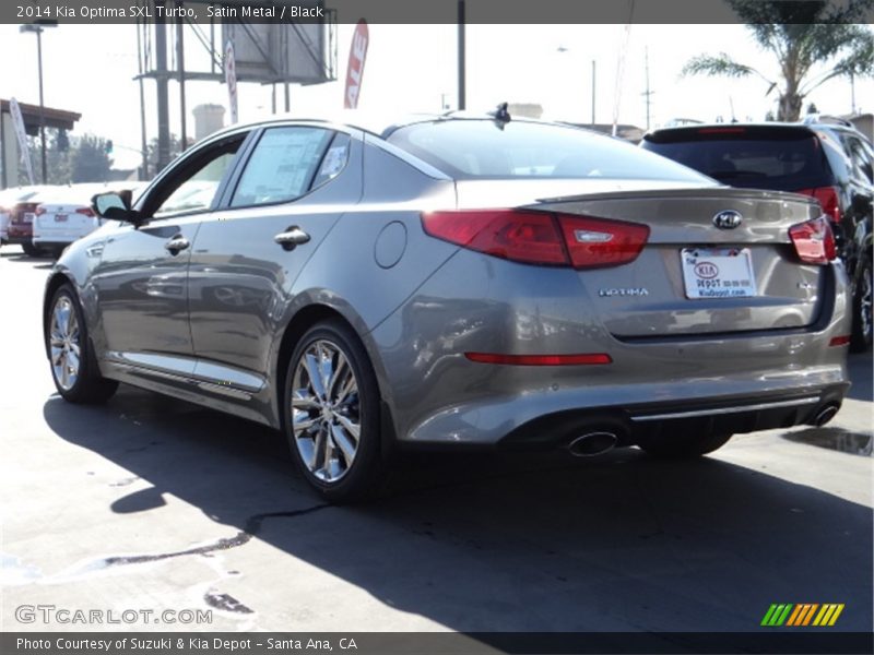 Satin Metal / Black 2014 Kia Optima SXL Turbo