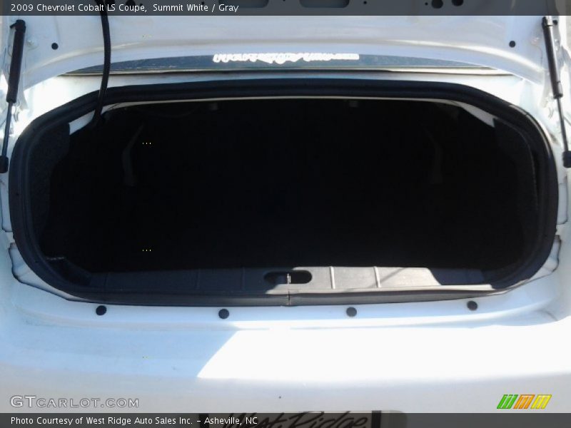 Summit White / Gray 2009 Chevrolet Cobalt LS Coupe