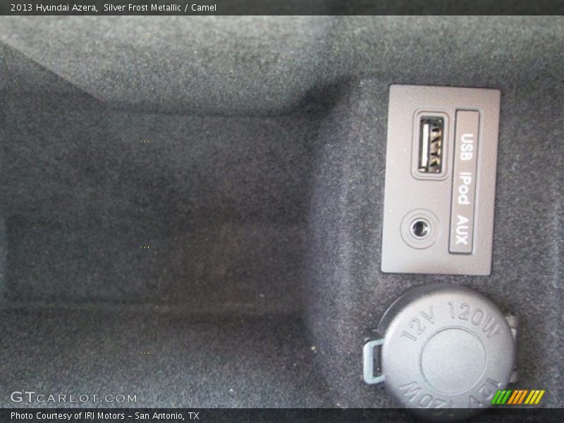 Silver Frost Metallic / Camel 2013 Hyundai Azera
