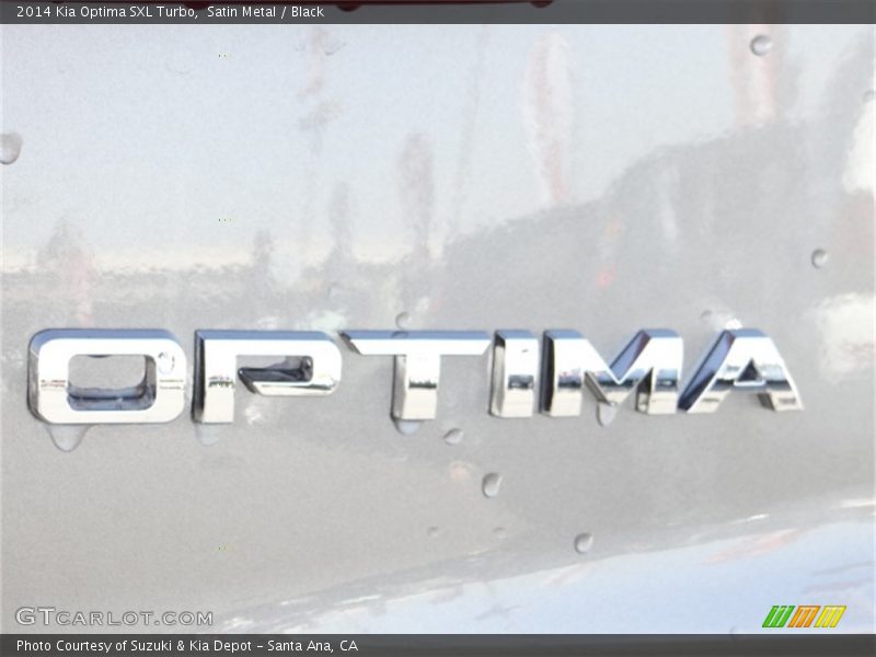 Satin Metal / Black 2014 Kia Optima SXL Turbo
